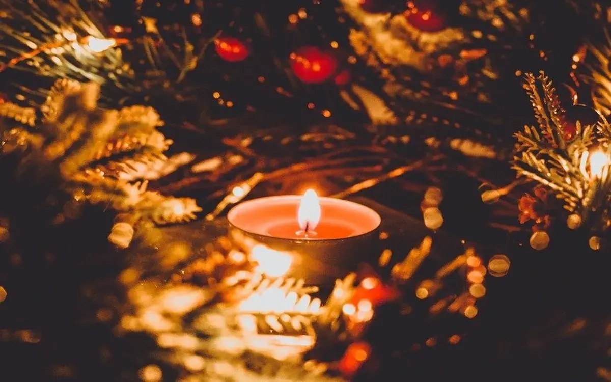 Add candles or lanterns for a warm glow