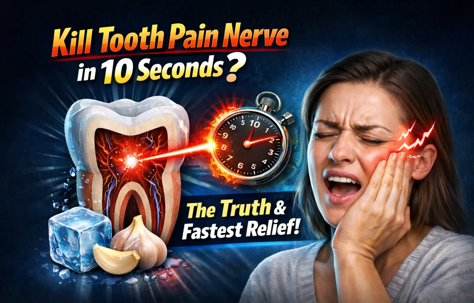 Kill Tooth Pain Nerve in 10 Seconds Blog Featured Image