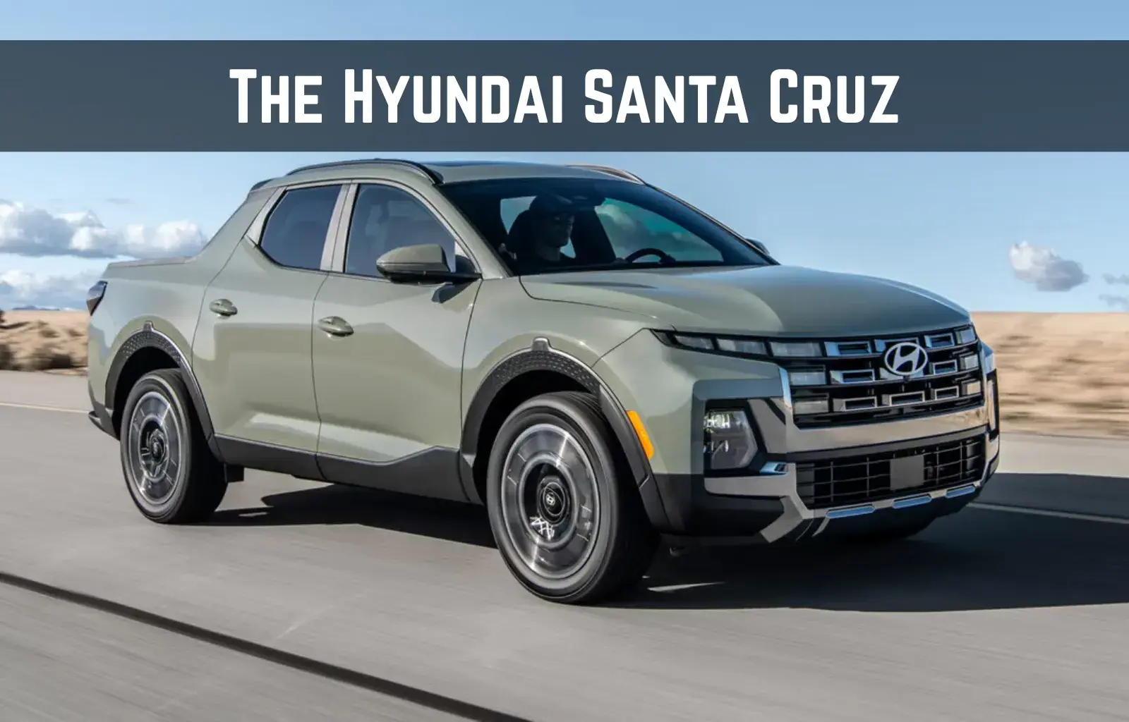 The Hyundai Santa Cruz Exterior Look