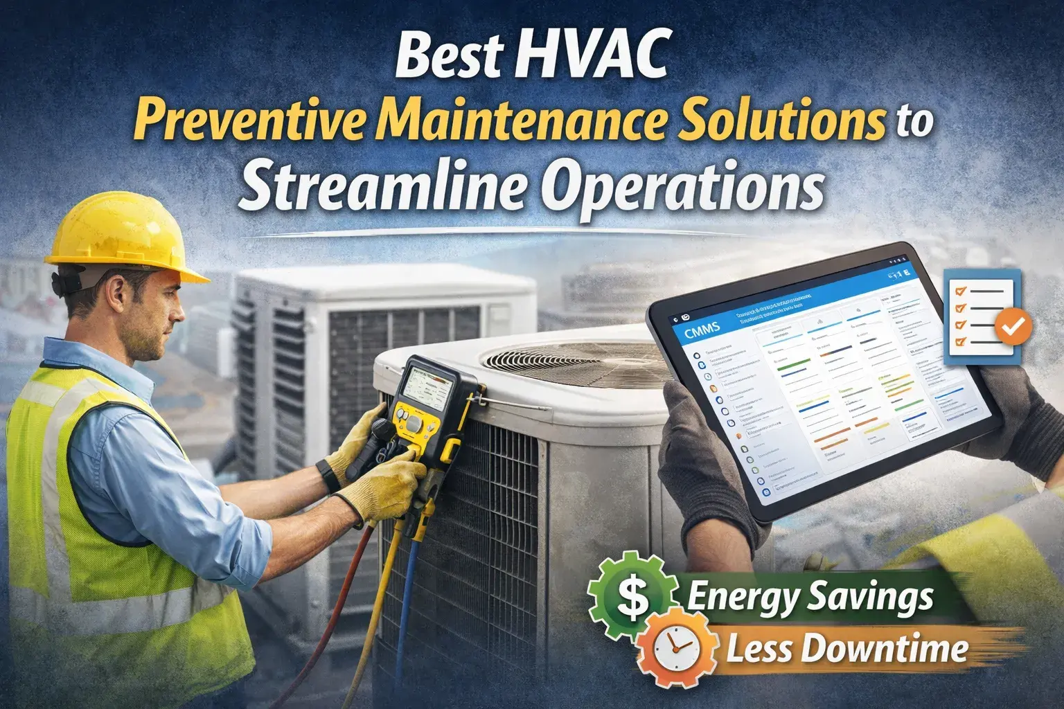 Best HVAC Preventive Maintenance Solutions to Streamline Operations Blog Covered Image