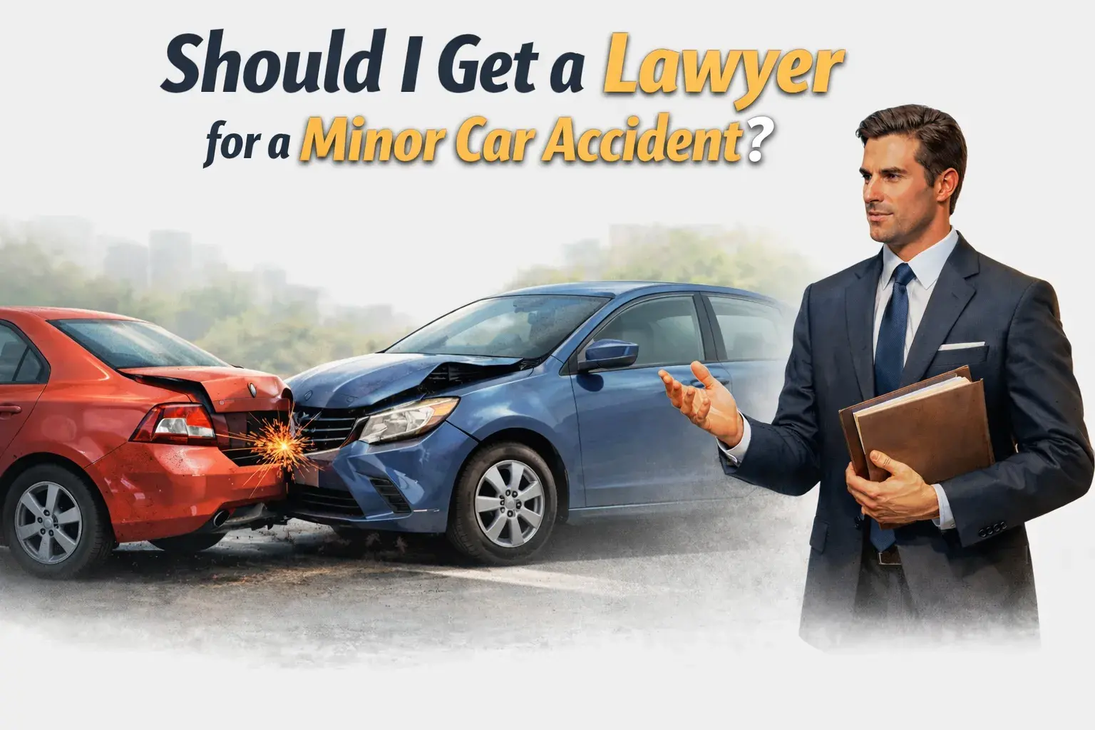 Should I Get a Lawyer for a Minor Car Accident Blog Featured Image