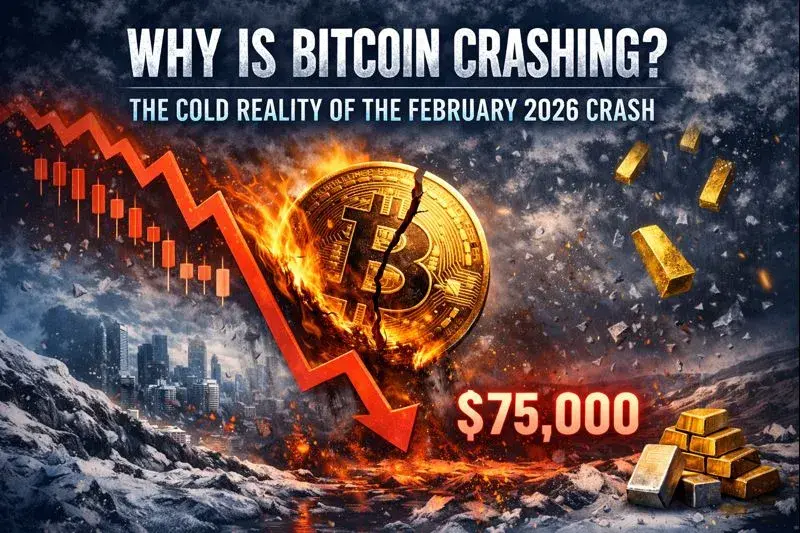 why bitcoin crashing today blog cover image