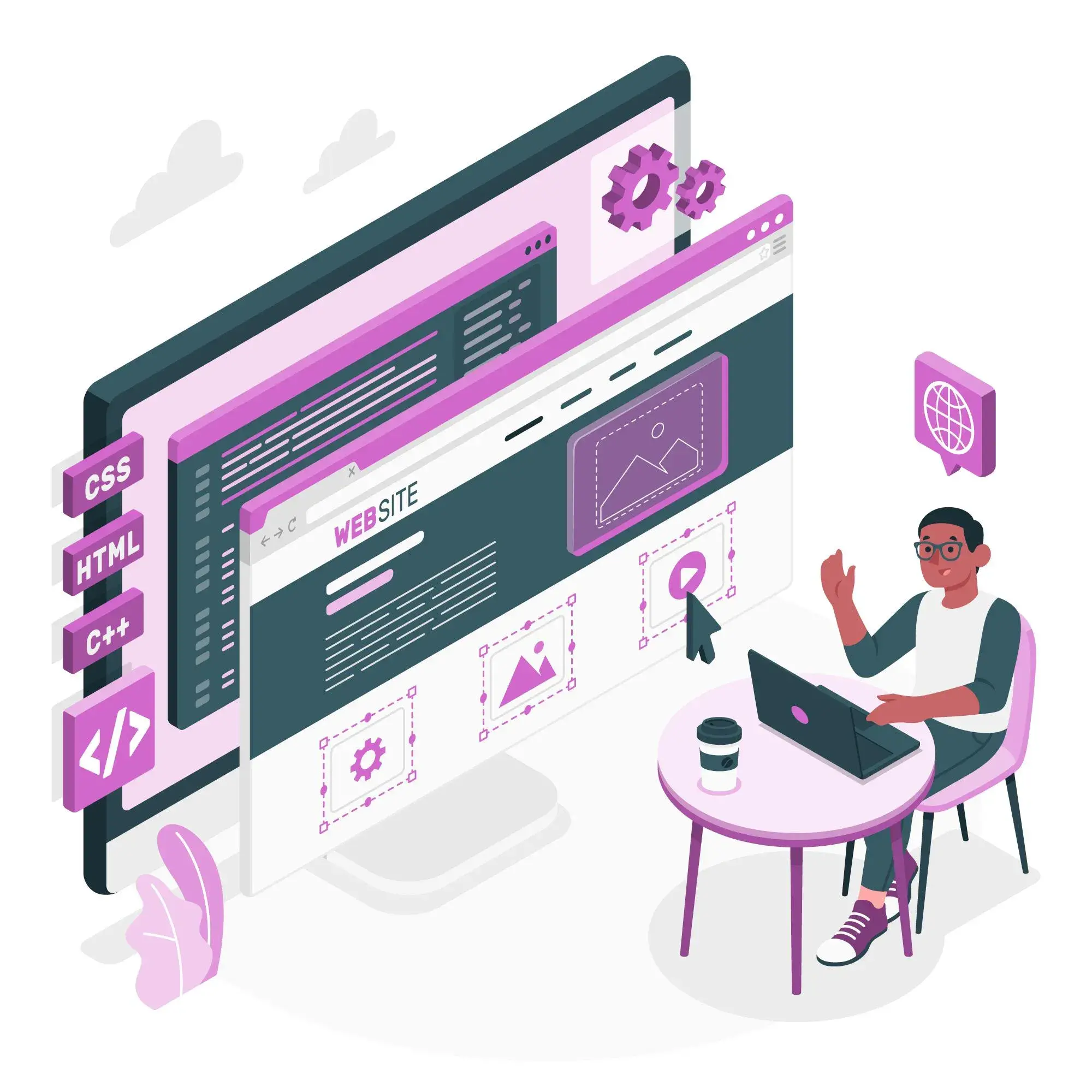 website development and design
