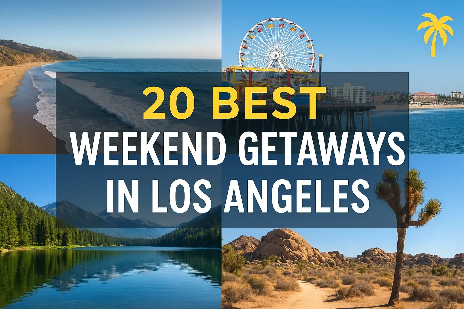 20 Best Weekend Getaways in Los Angeles Blog Featured Image